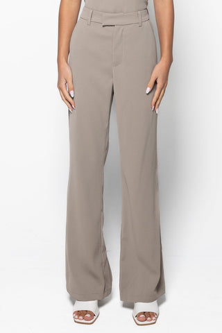 THE MUSE PANTS - KHAKI