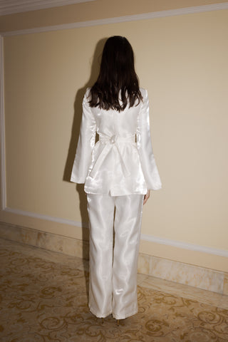 THE FORBES BLAZER - PEARL WHITE (LIMITED EDITION)