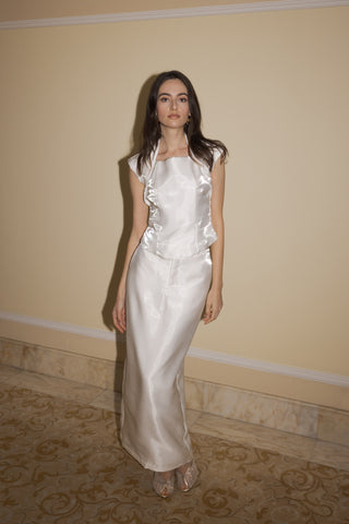 THE MUSE TOP - PEARL WHITE (LIMITED EDITION)