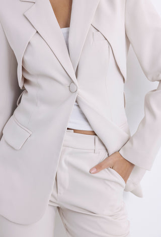 The Modern Muse BLAZER ONLY - Cream