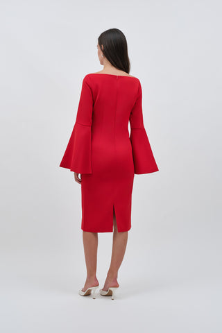 PARIS DRESS - RED