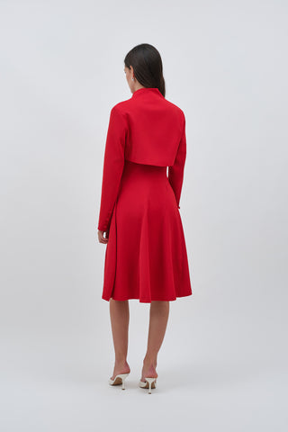 BELLE DRESS - RED